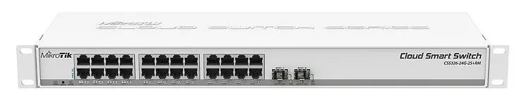 Comutator Router CSS326-24G-2S+RM, Alb