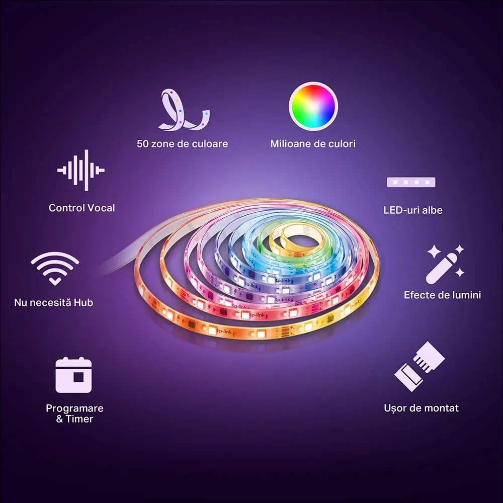 Bandă cu LED-uri TP-LINK Tapo L930-5, Multicolor