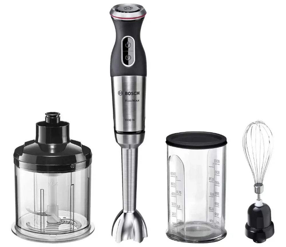 Blender de mână Bosch MaxoMixx MS8CM6160, Negru