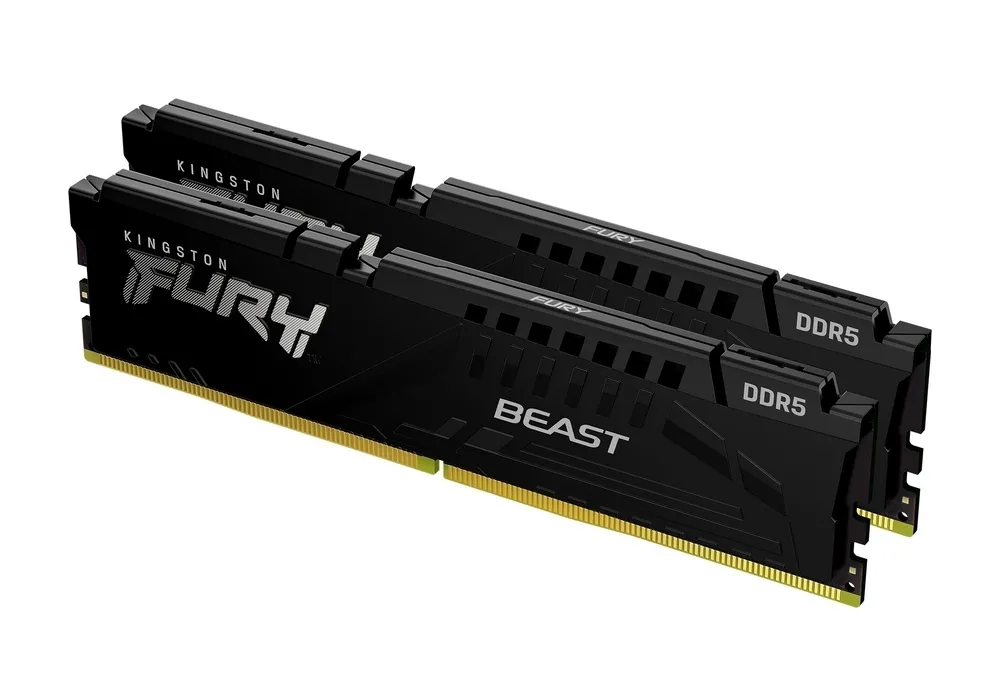 Memorie RAM Kingston FURY Beast, DDR5 SDRAM, 5200 MHz, 32GB, KF552C40BBK2-32