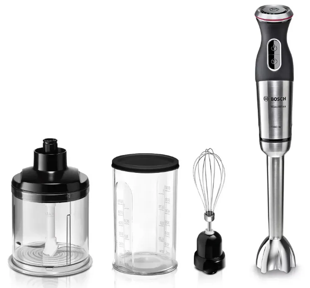 Blender de mână Bosch MaxoMixx MS8CM6160, Negru