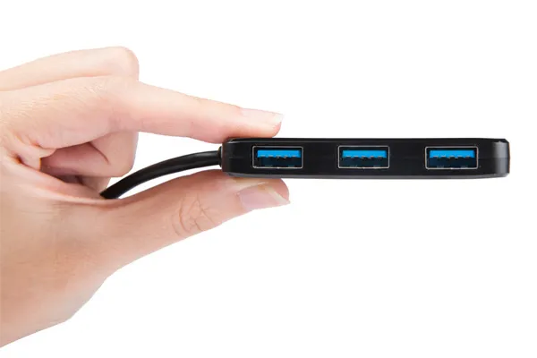 Adaptor Hub Transcend HUB2, Negru