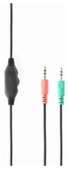 Căști gaming Gembird GHS-04, Cu fir, Negru/Albastru