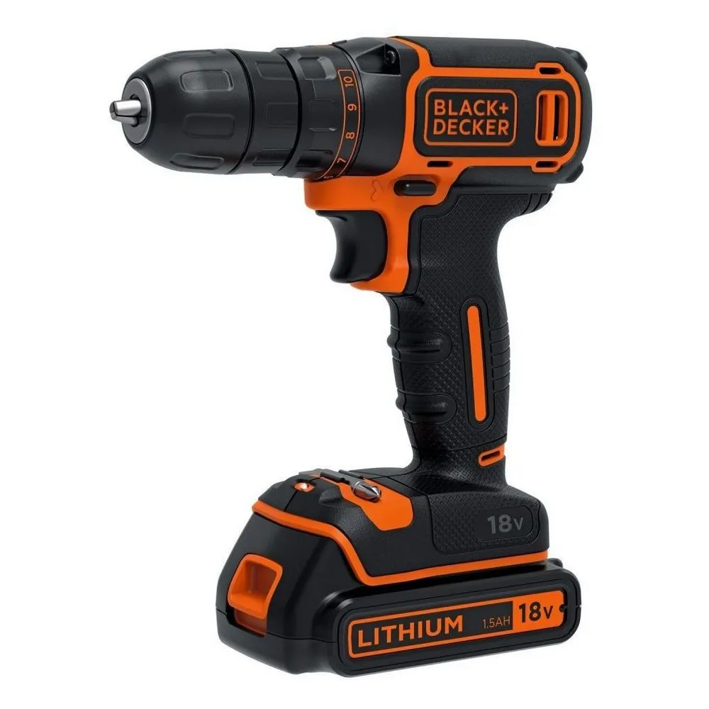 Mașină de găurit și înșurubat Black+Decker BDCDC18KB-QW