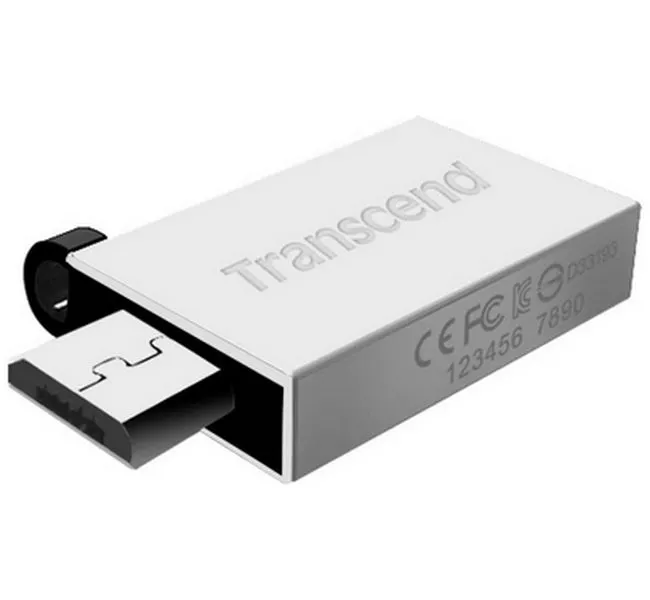 Memorie USB Transcend JetFlash 380, 8GB, Argintiu