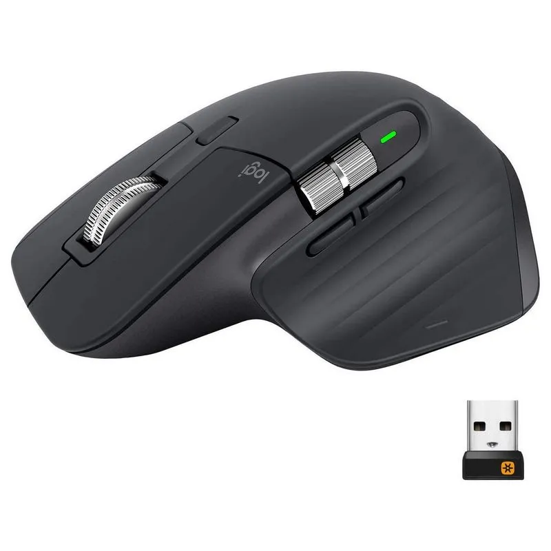 Mouse Wireless Logitech MX Master 3S, Negru