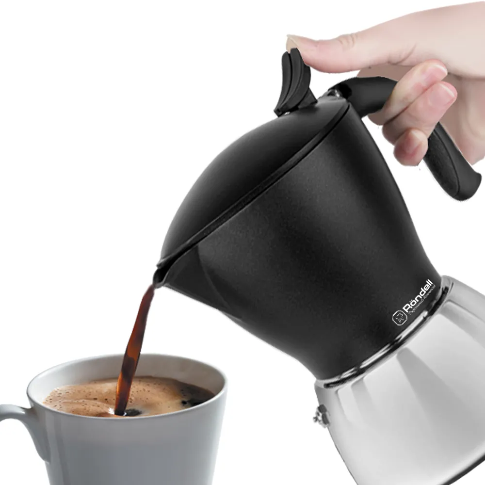 Espressor Geyser  Rondell RDS-1304, Gri