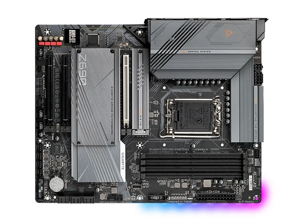 Placă de bază Gigabyte Z690 GAMING X, LGA1700, Intel Z690, ATX