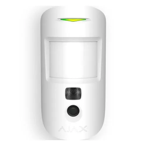Detector de mișcare Ajax MotionCam, Alb