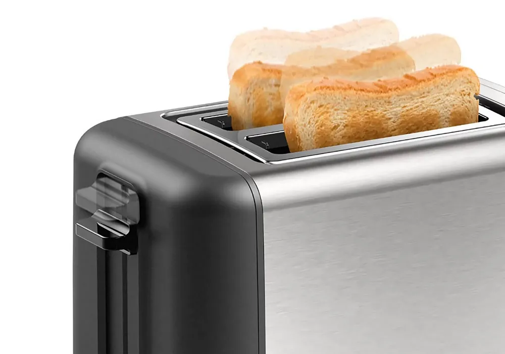 Toaster Bosch DesignLine TAT3P420, Argintiu
