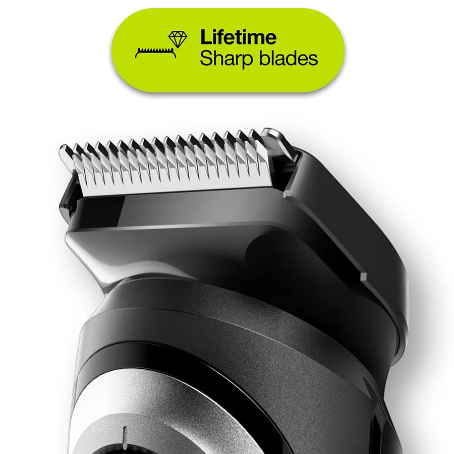 Trimmer pentru bărbați Braun BT5260, Negru | Argintiu