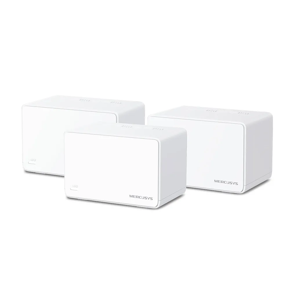 Sistem Wi-Fi Mesh MERCUSYS Halo H80X (3-pack), Alb