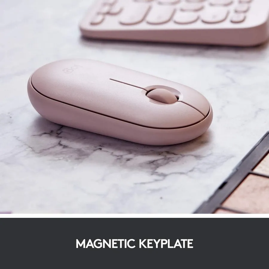 Mouse Wireless Logitech M350, Roz