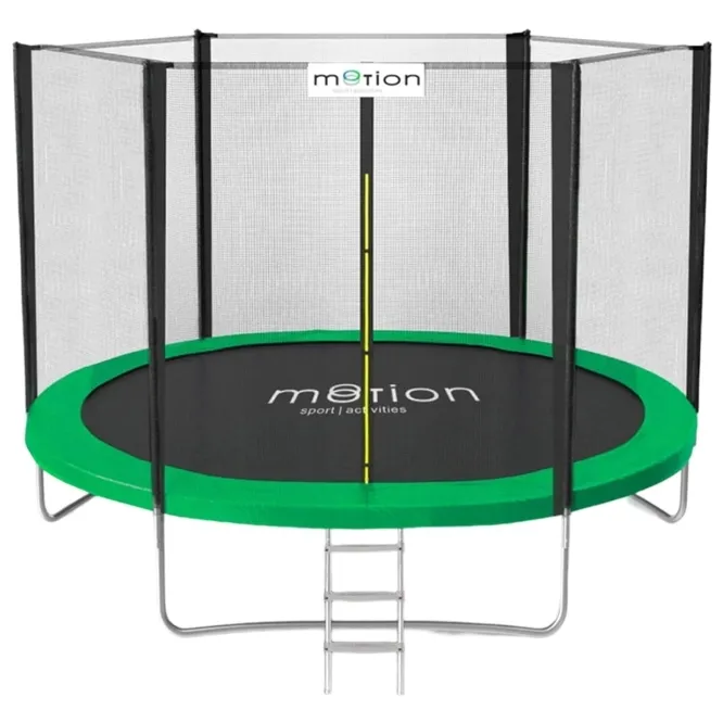 Trambulina JUMI 2.44m plasa externa Verde