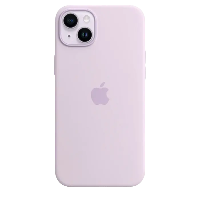 Original iPhone 14 Plus Silicone Case with MagSafe - Lilac, Model A2911