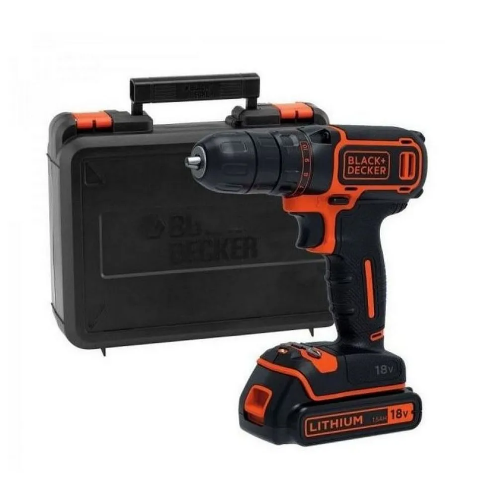 Mașină de găurit și înșurubat Black+Decker BDCDC18KB-QW