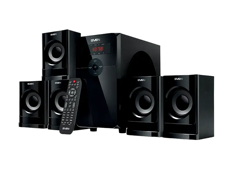 Sistem audio SVEN HT-201, Negru