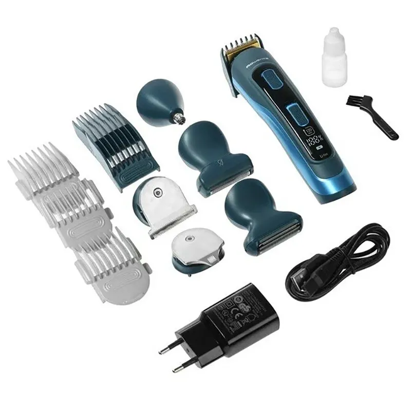 Trimmer pentru bărbați Rowenta Selectium Xpert TN9460F4, Albastru