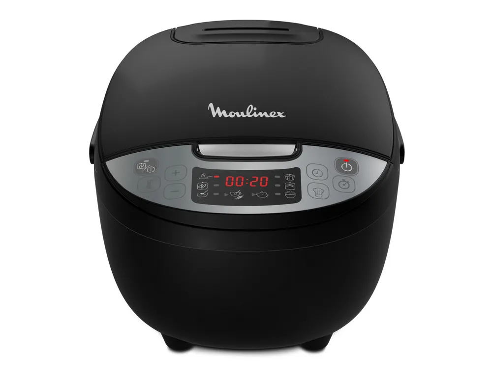 Aparat de gătit multifuncțional Moulinex MK611832, Negru