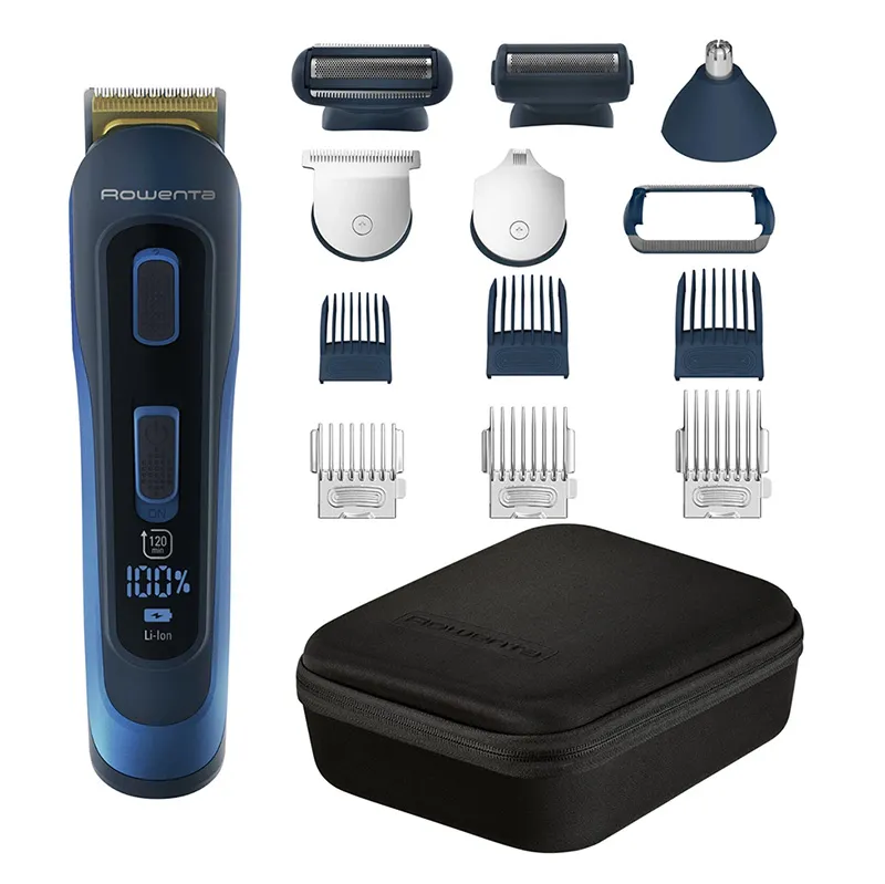 Trimmer pentru bărbați Rowenta Selectium Xpert TN9460F4, Albastru
