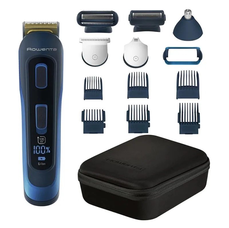 Trimmer pentru bărbați Rowenta Selectium Xpert TN9460F4, Albastru