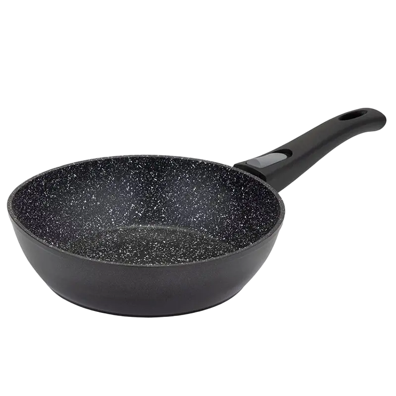 Tigaie RESTO 93012, 24cm, Negru
