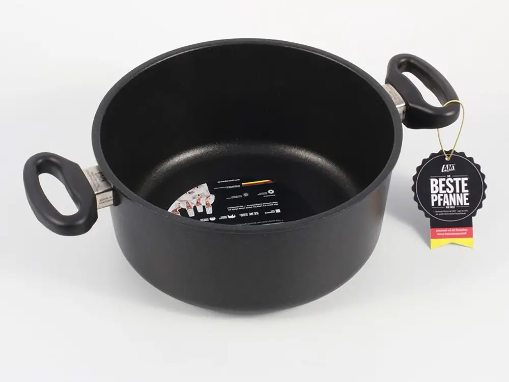 Cratița AMT Gastroguss AMT-1024-EZ500-L, 3L, 24cm, Negru