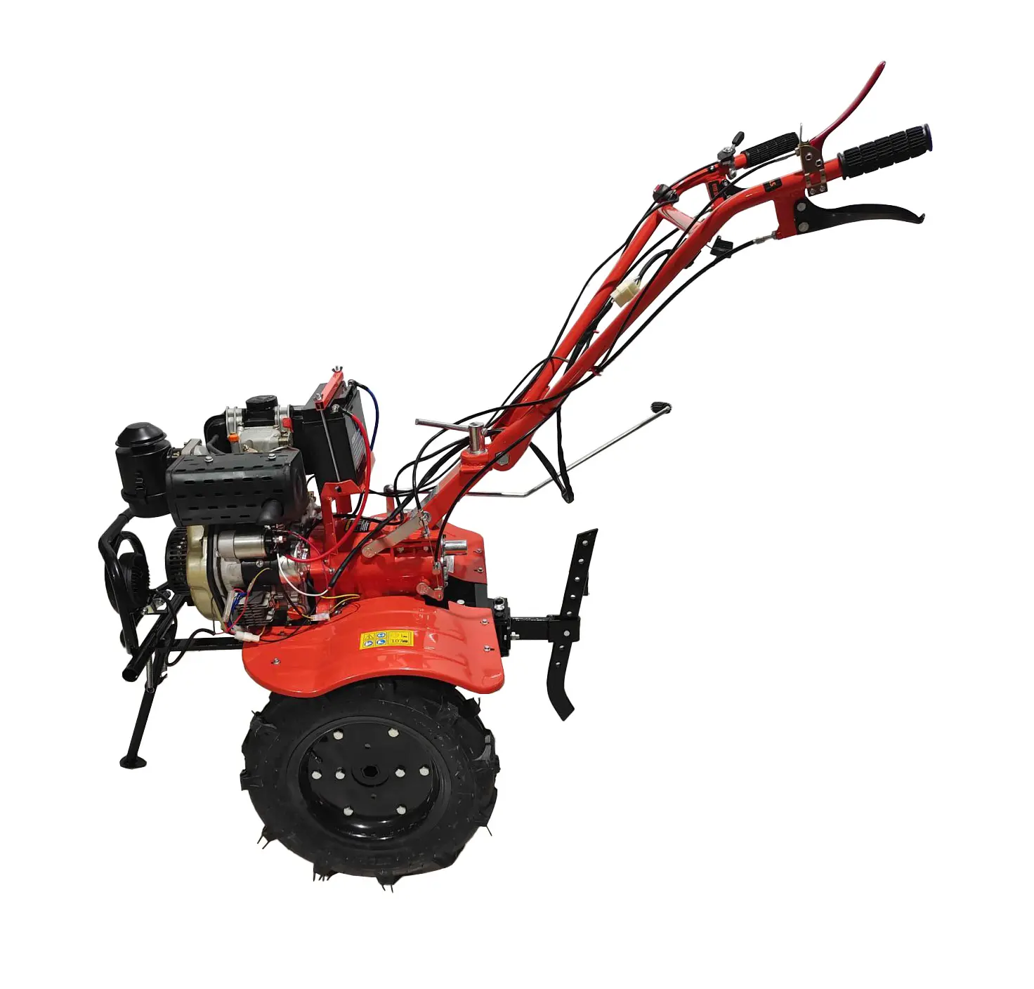 Motocultor motorină TechnoWorker 100 DE + freză