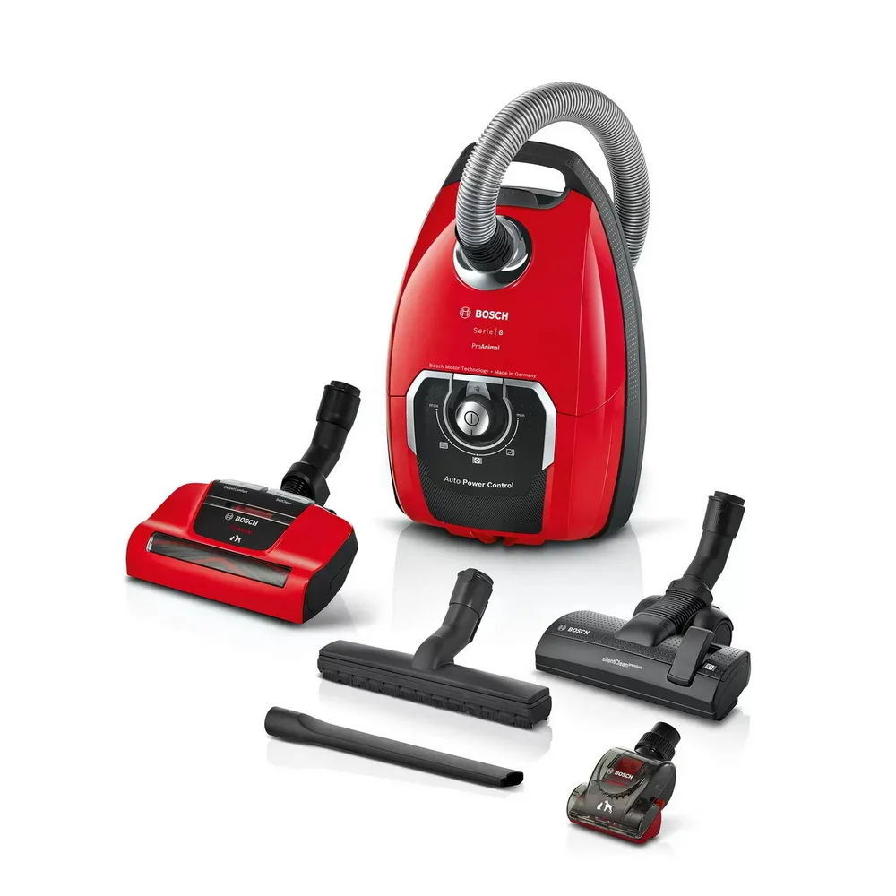 Aspirator Bosch BGB8PET1, Roșu