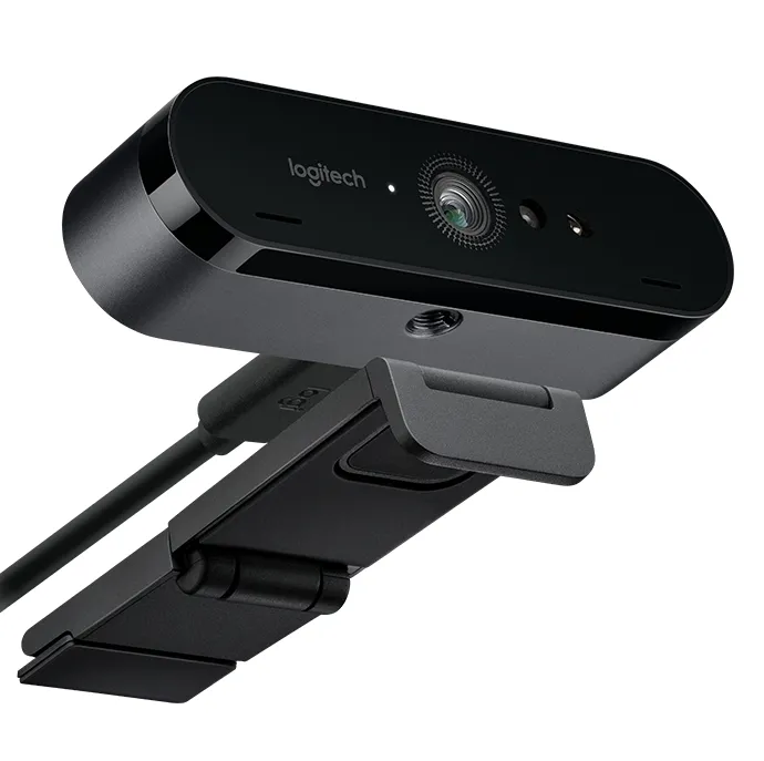 Cameră Web Logitech Brio Stream, UHD-4K, Negru