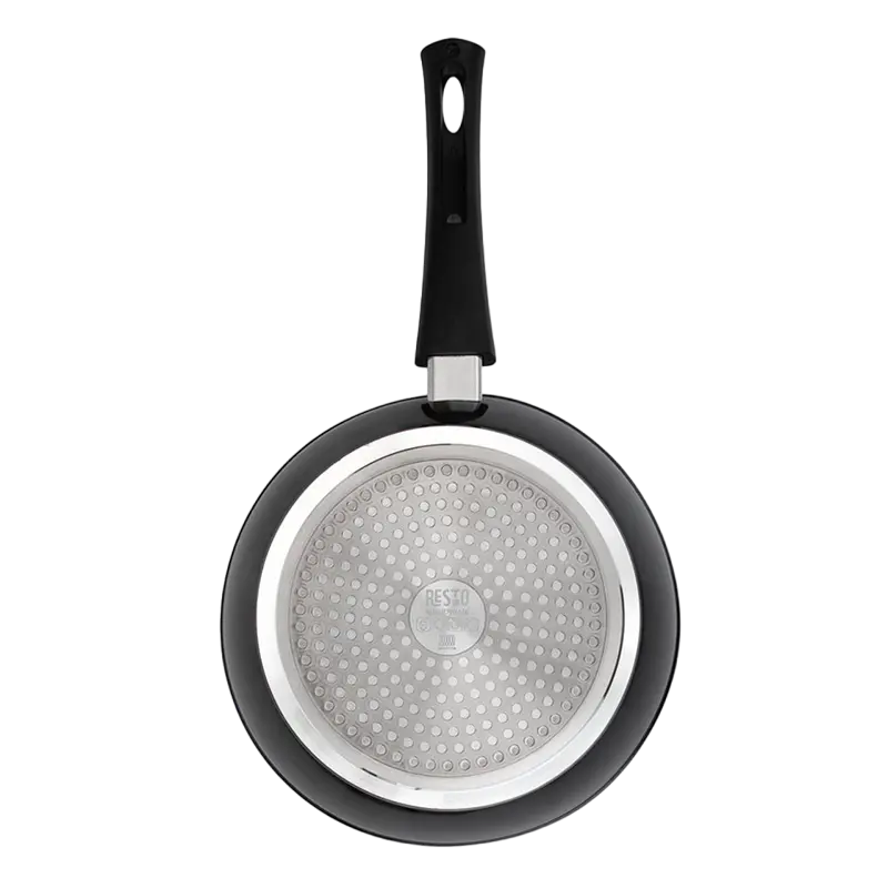 Tigaie RESTO 93012, 24cm, Negru
