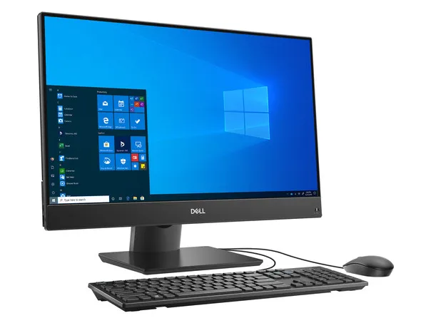 Computer All-in-One DELL OptiPlex 5480, 23,8", Intel Core i5-10500T, 8GB/256GB, Linux Ubuntu, Negru