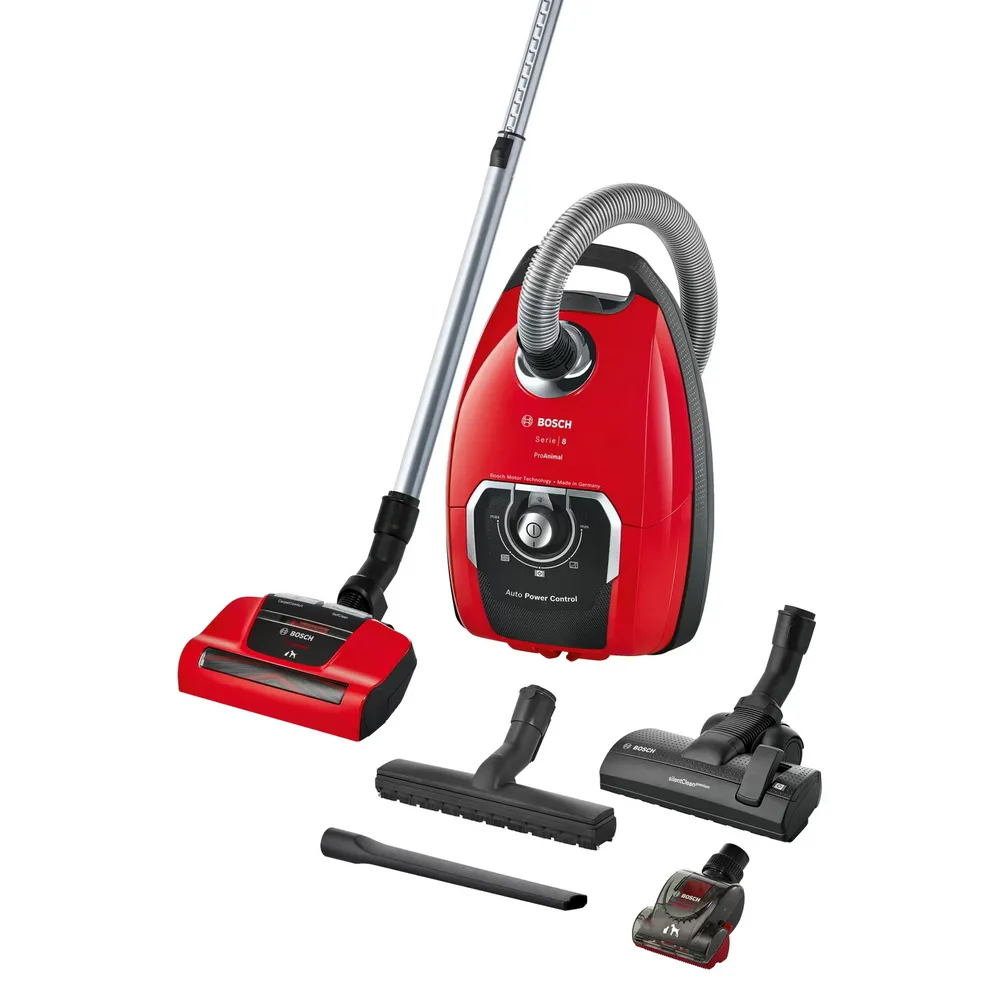 Aspirator Bosch BGB8PET1, Roșu