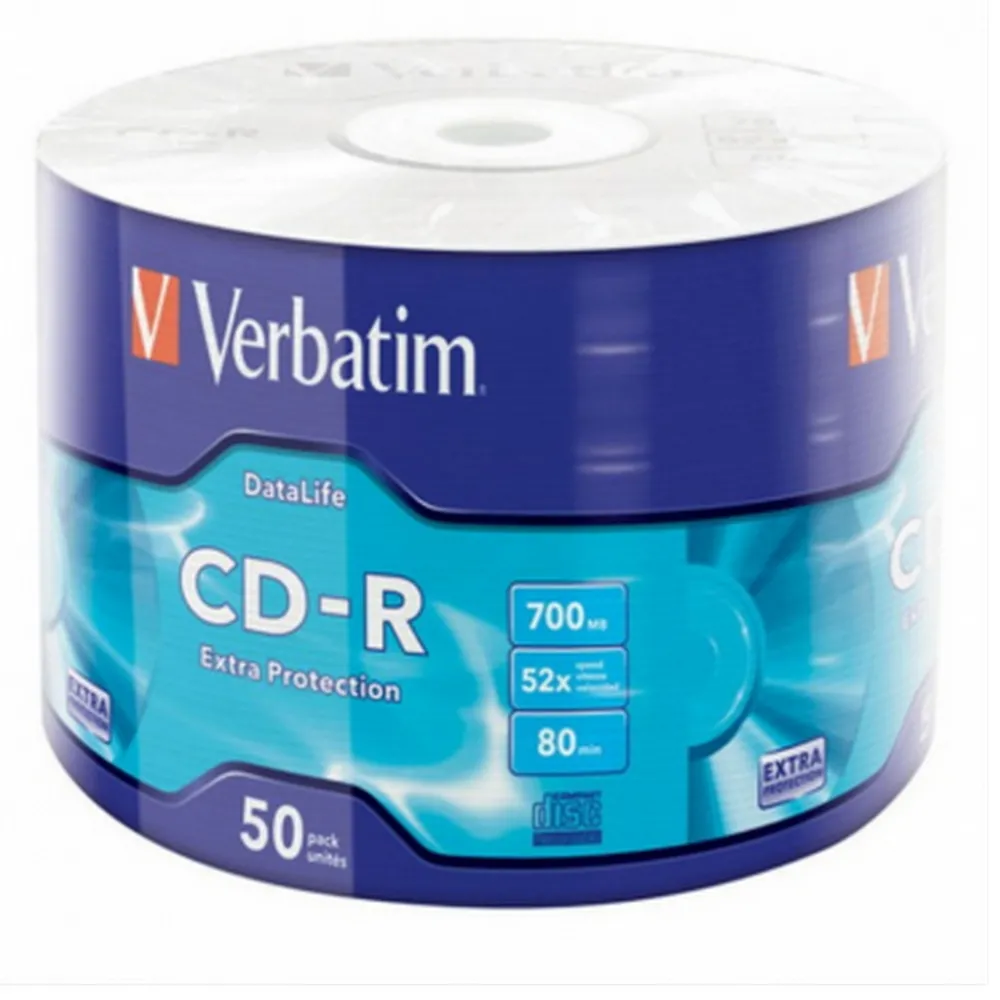 CD Verbatim 95252, 100buc, Spindle