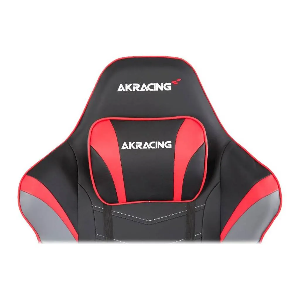 Scaun Gaming AKRacing MASTERS Max, PU piele, Roșu