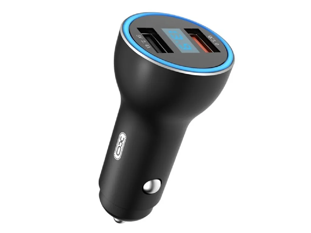 Incărcător auto XO CC30, 20W, Negru
