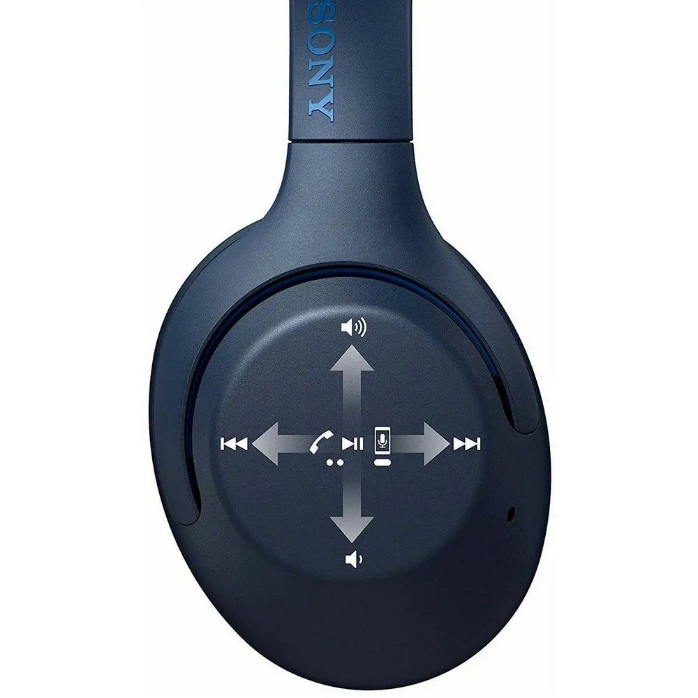 Căști SONY WH-XB900N, Albastru
