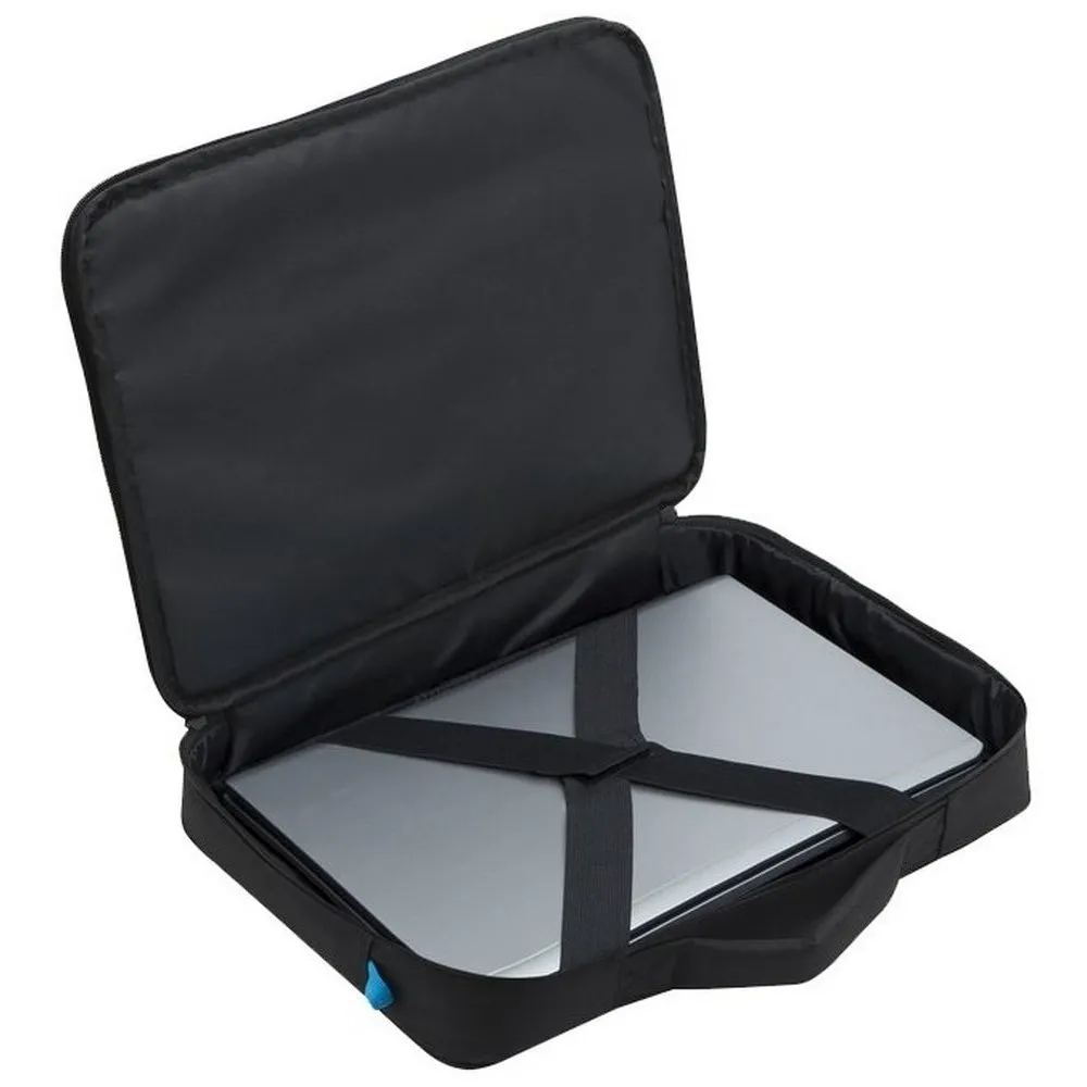 Geantă pentru Laptop RivaCase Regent, 16", Poliester, Negru