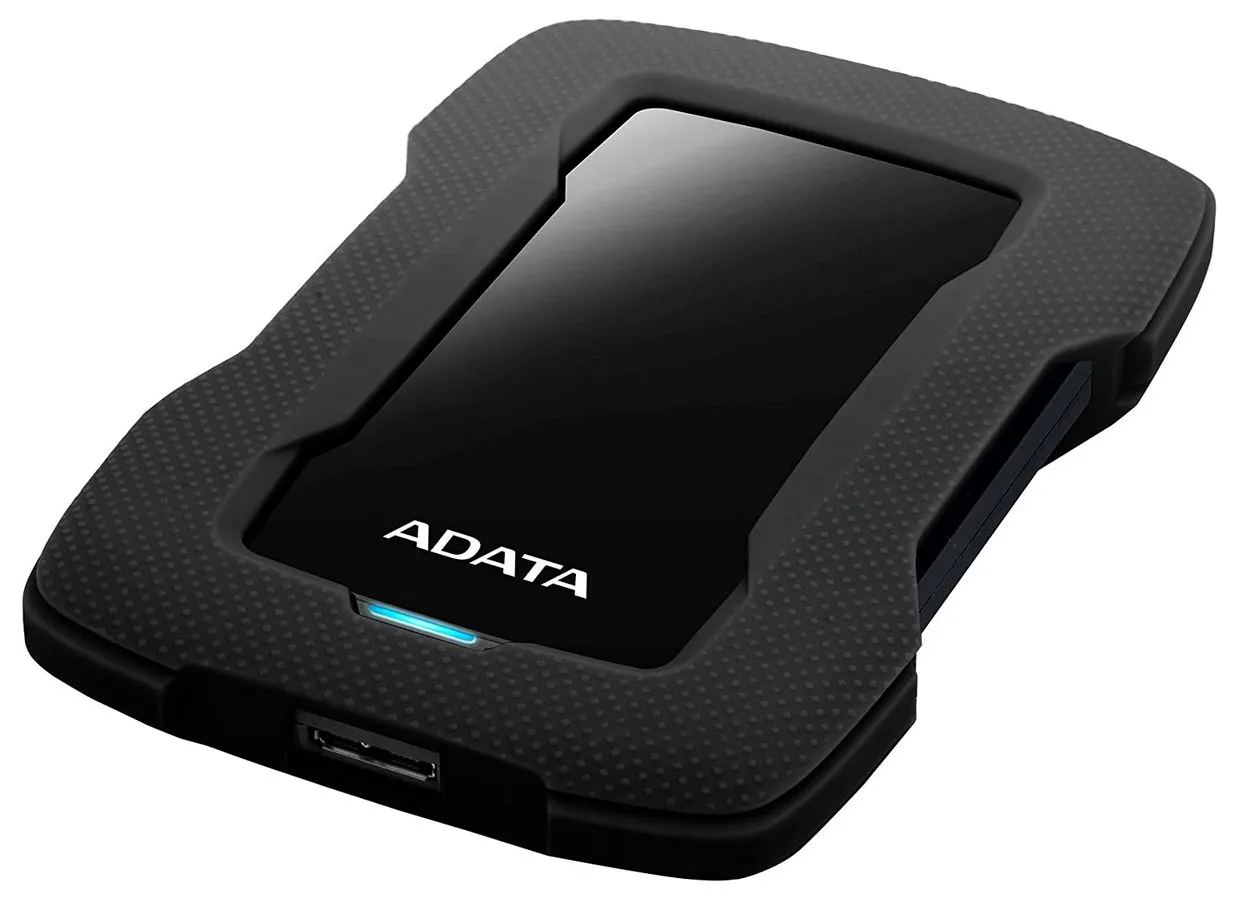 HDD portabil extern ADATA HD330,  1 TB, Negru (AHD330-1TU31-CBK)