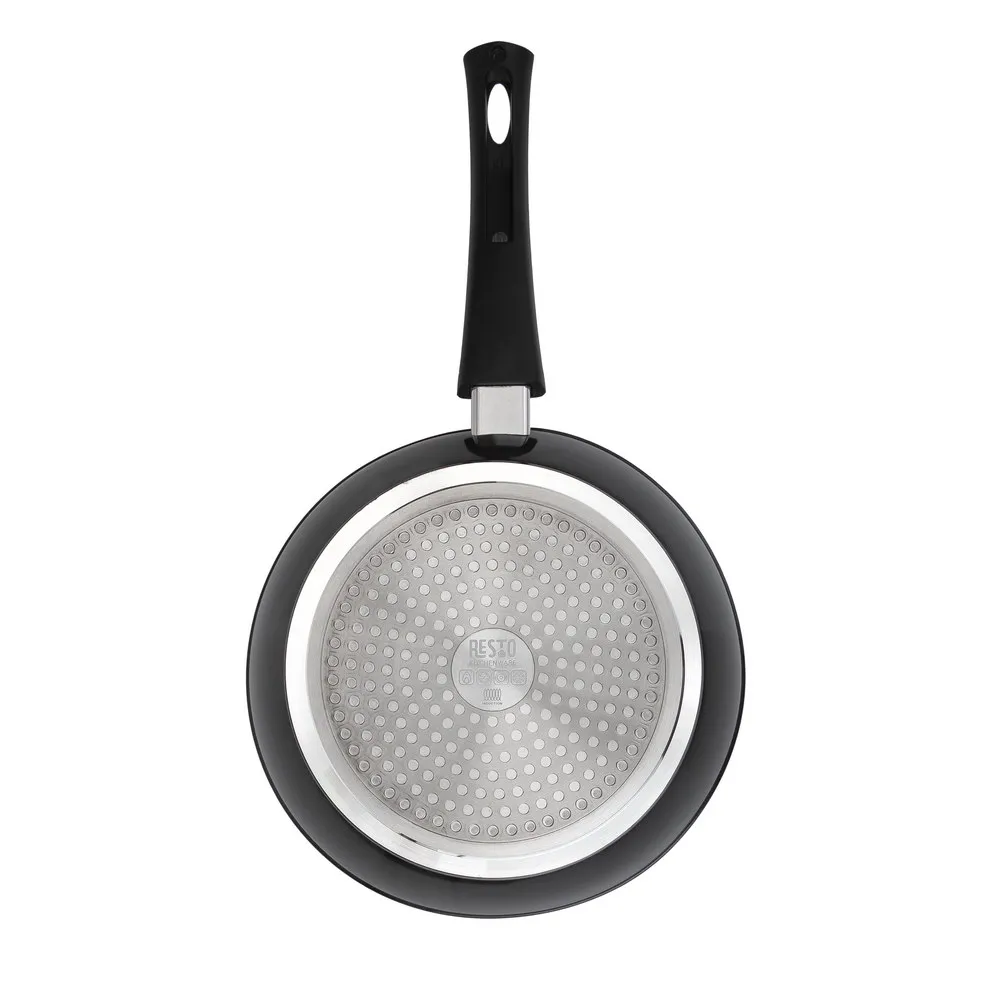Tigaie RESTO 93012, 24cm, Negru