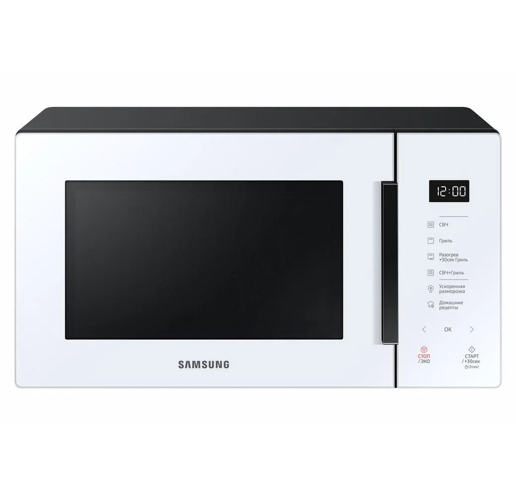 Cuptor cu microunde Samsung MS23T5018AW/BW, Negru