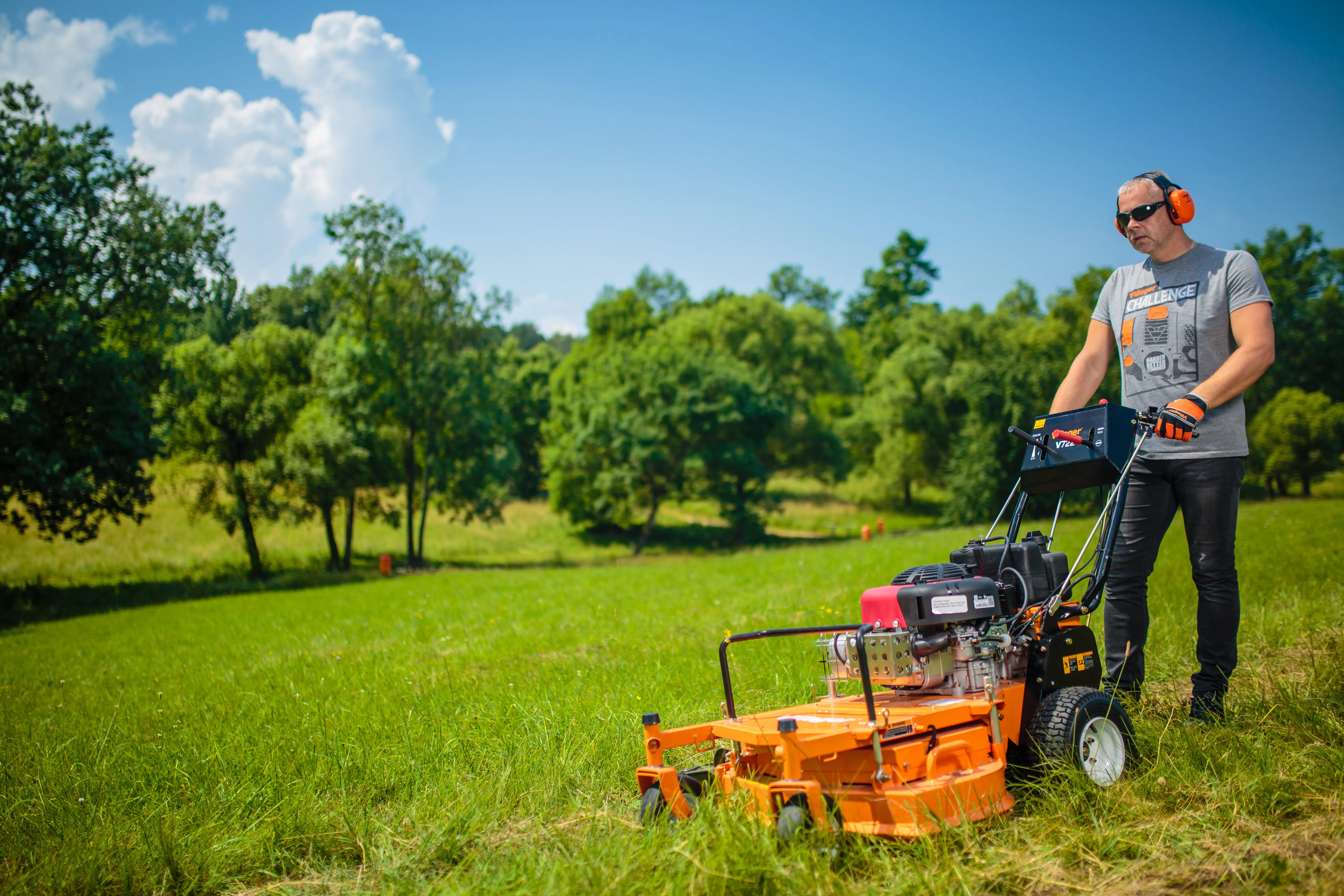 Masina de tuns iarba benzina Villager V722 PRO