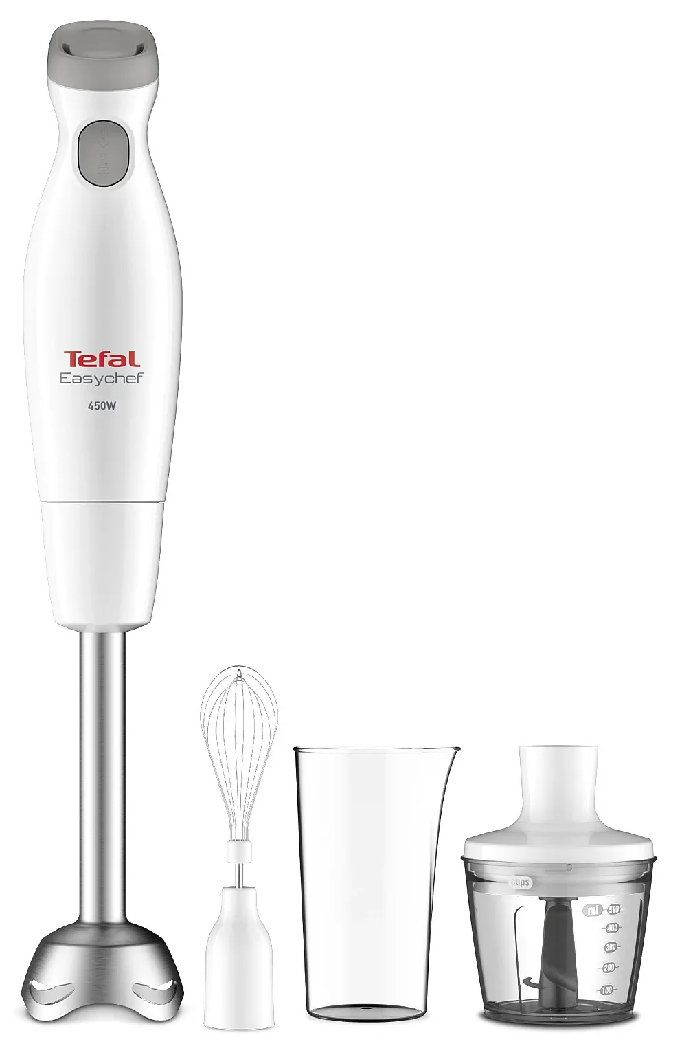 Blender de mână Tefal EasyChef, Alb