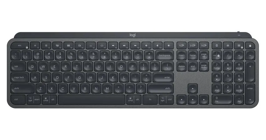 Tastatură Logitech MX Keys, Fără fir, Grafit