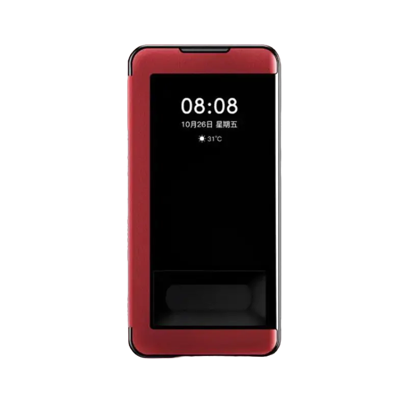 Husă tip carte Xcover Huawei Nova 8i - Soft View Book, Roșu