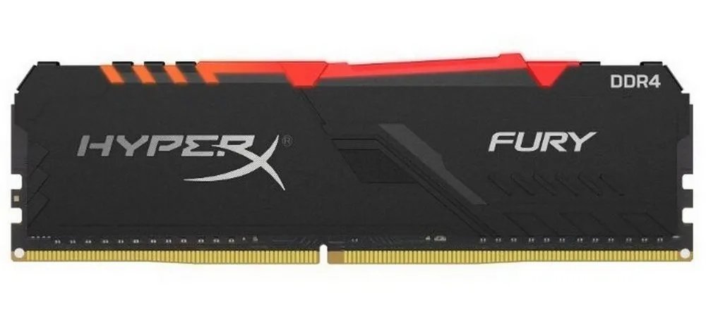Memorie RAM Kingston HyperX FURY RGB, DDR4 SDRAM, 3733 MHz, 8GB, HX437C19FB3A/8