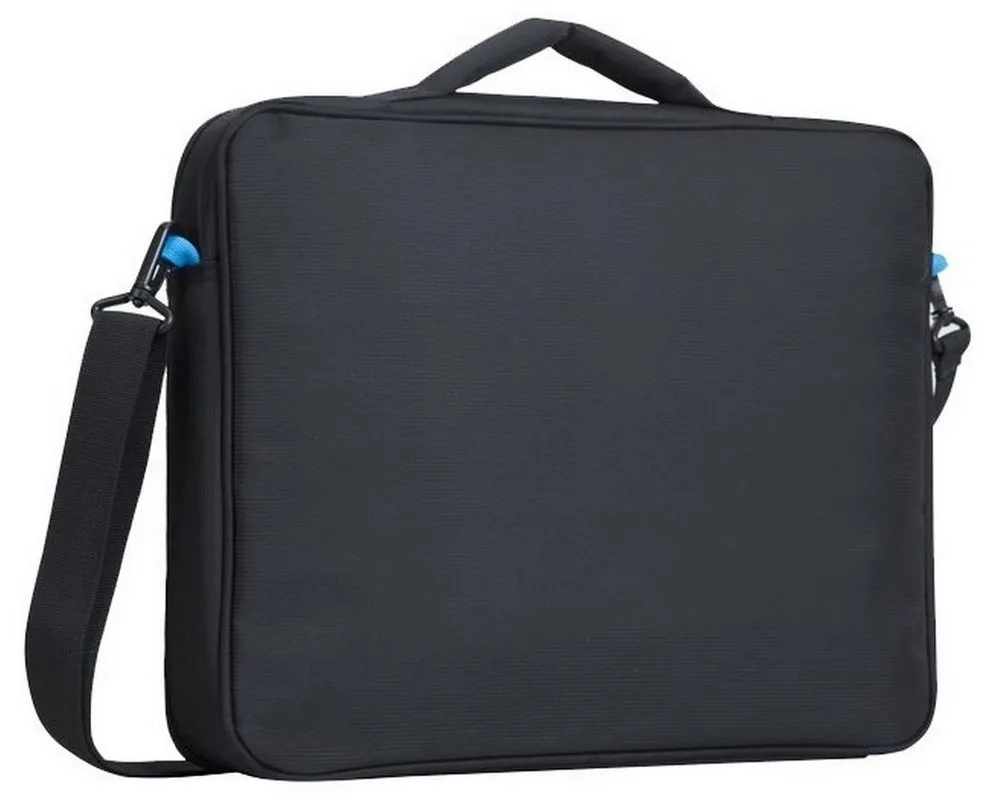 Geantă pentru Laptop RivaCase Regent, 16", Poliester, Negru