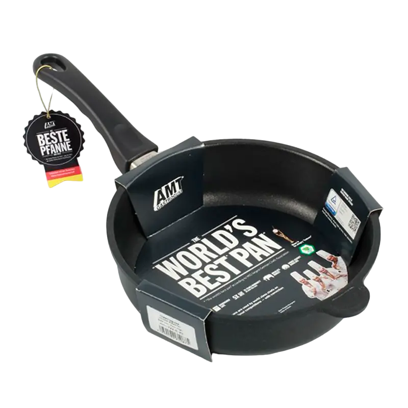 Tigaie AMT Gastroguss AMT-724-E , 2,6L, 24cm, Negru