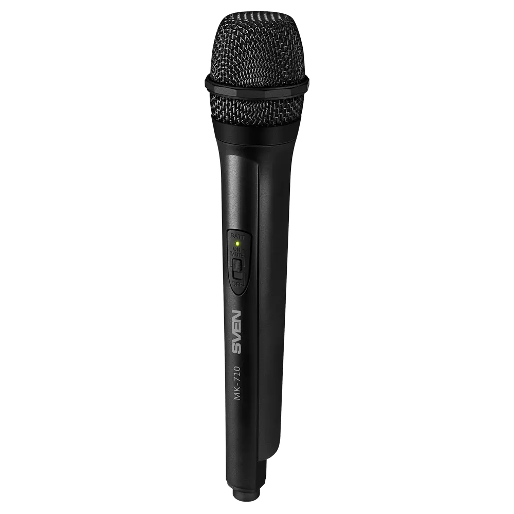 Microfon Karaoke SVEN MK-710, Fără fir, Negru