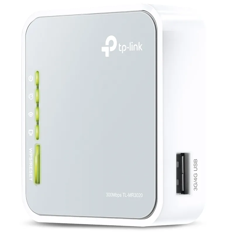 Router fără fir TP-LINK TL-MR3020, 3G, 4G, Alb